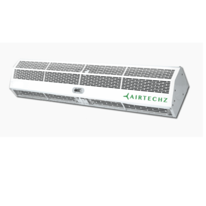 air curtain with heater
