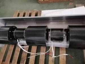 industrial air curtain blower and motor