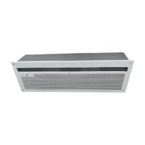 Recessed air curtain