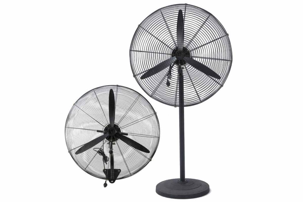 industrial pedestal fan and wall fan