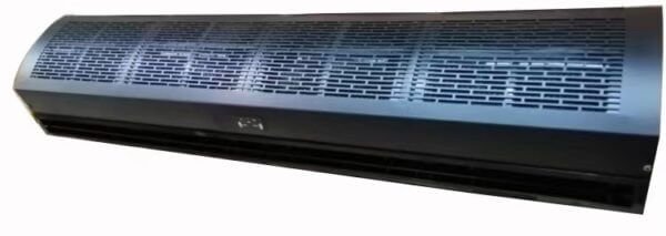 black color of A series air curtain