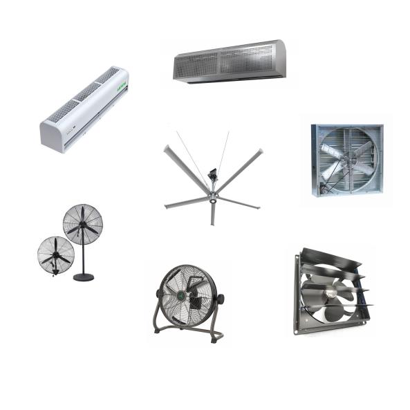 air curtain factory product range