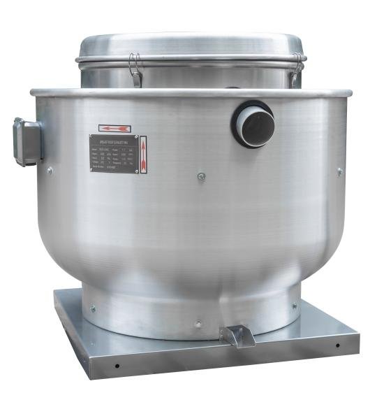 upblast roof exhaust fan