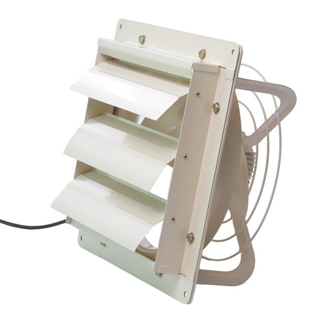 exhaust fan with shutter