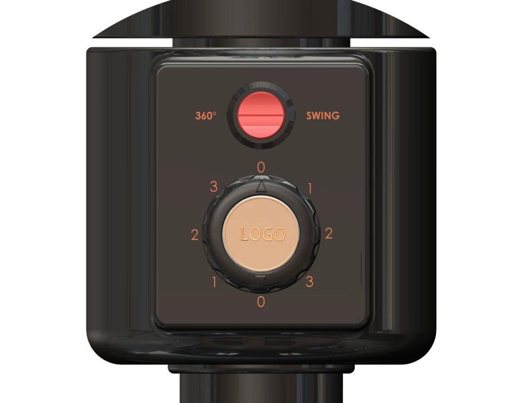 control panel with buttons