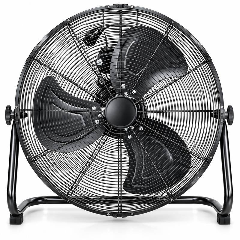 Black customized Airtechz industrial floor fan