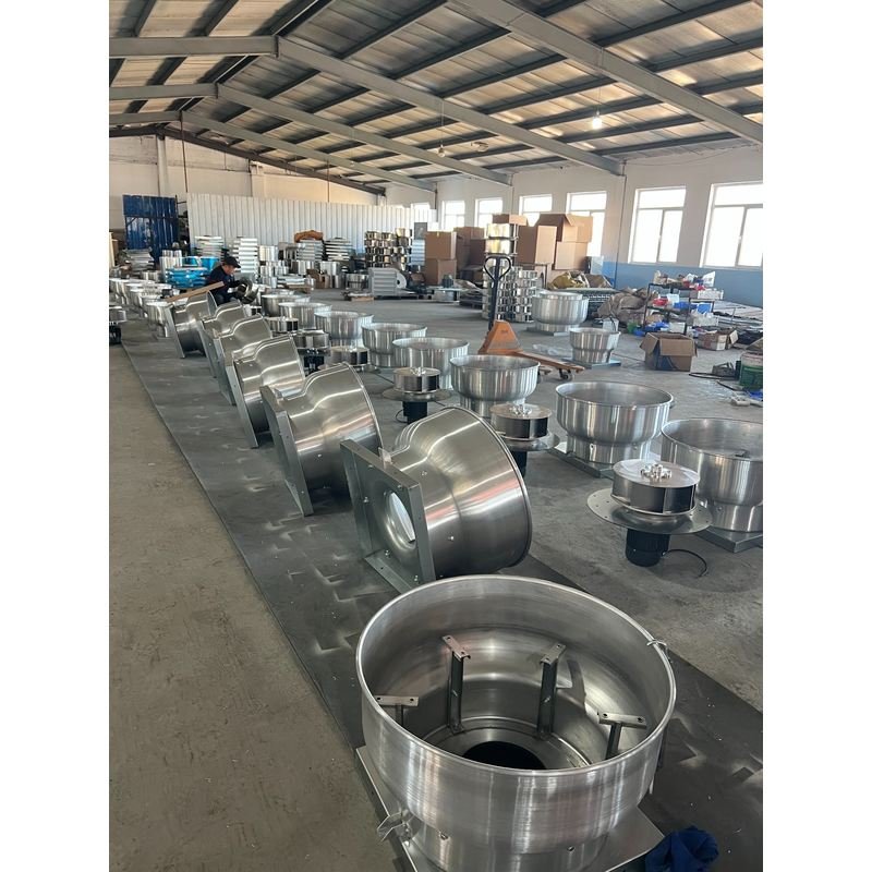 Upblast roof exhaust fan export packing