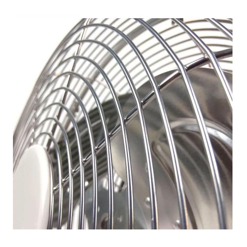 Steel wire safety grille for industrial floor fan