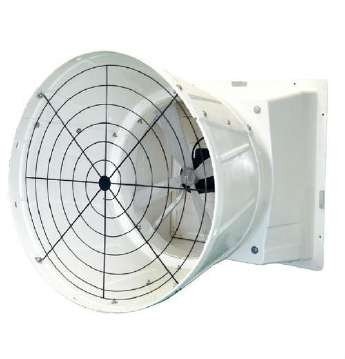 Fiberglass fan assembly and front grille.