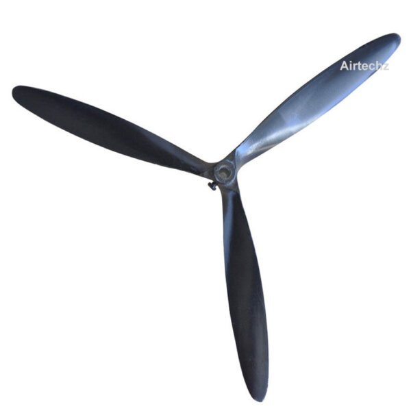 Three-blade magnesium-aluminum alloy industrial fan impeller