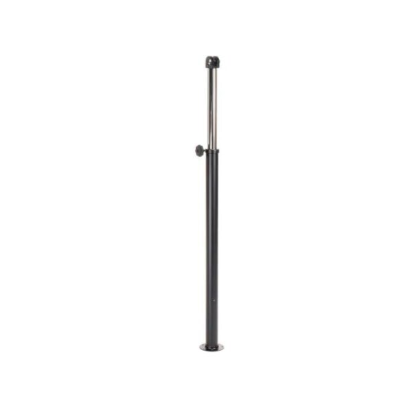 Height-adjustable industrial pedestal fan support column