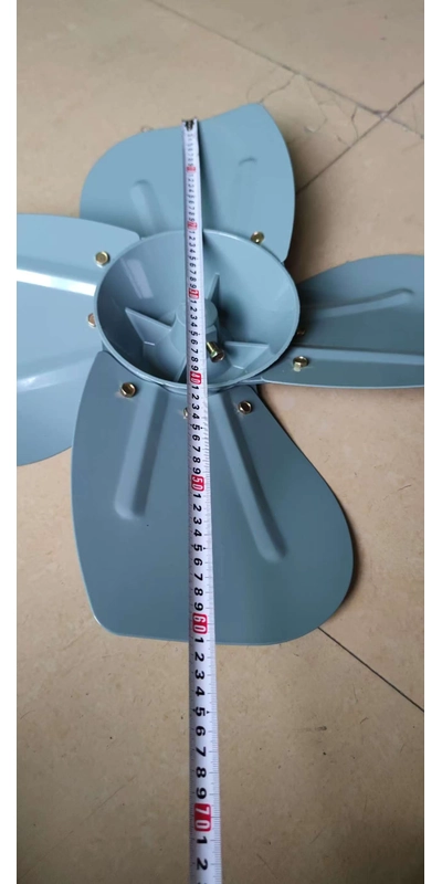 Tape measurement across the GH exhaust fan propeller diameter