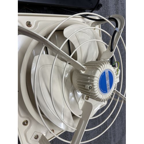 Rear guard and motor housing on the commercial wall exhaust fan